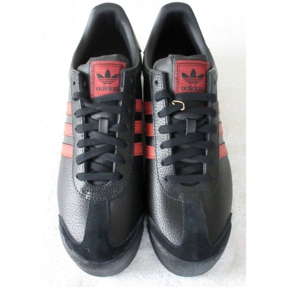 Adidas Originals Men's Samoa Sneakers Black Ruby Red Sizes NIB JQ0046 - Picture 3 of 5